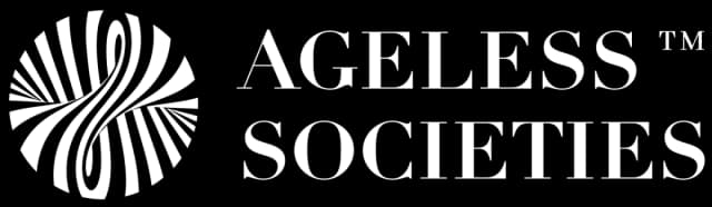 Ageless Societies ™ logo, home of ageless living, content and opportunities